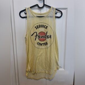 Lucky Brand Yellow Vintage Tank